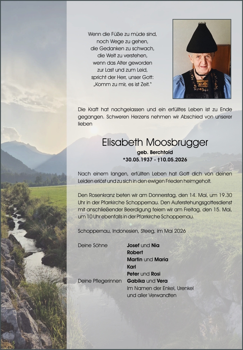 Elisabeth Moosbrugger